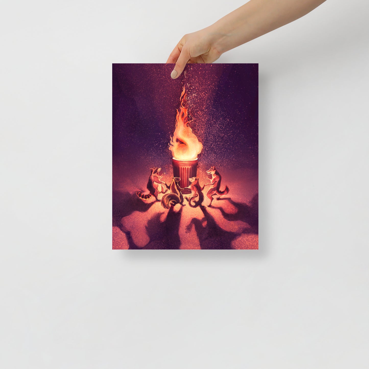Trash Fire Dance: Print
