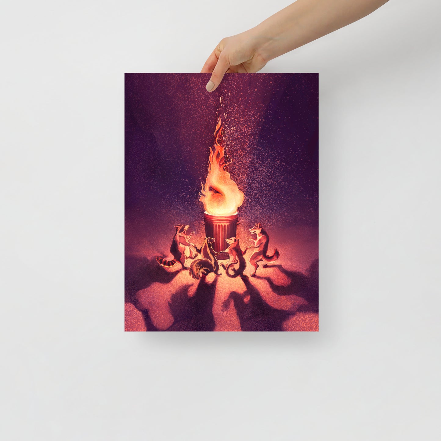 Trash Fire Dance: Print