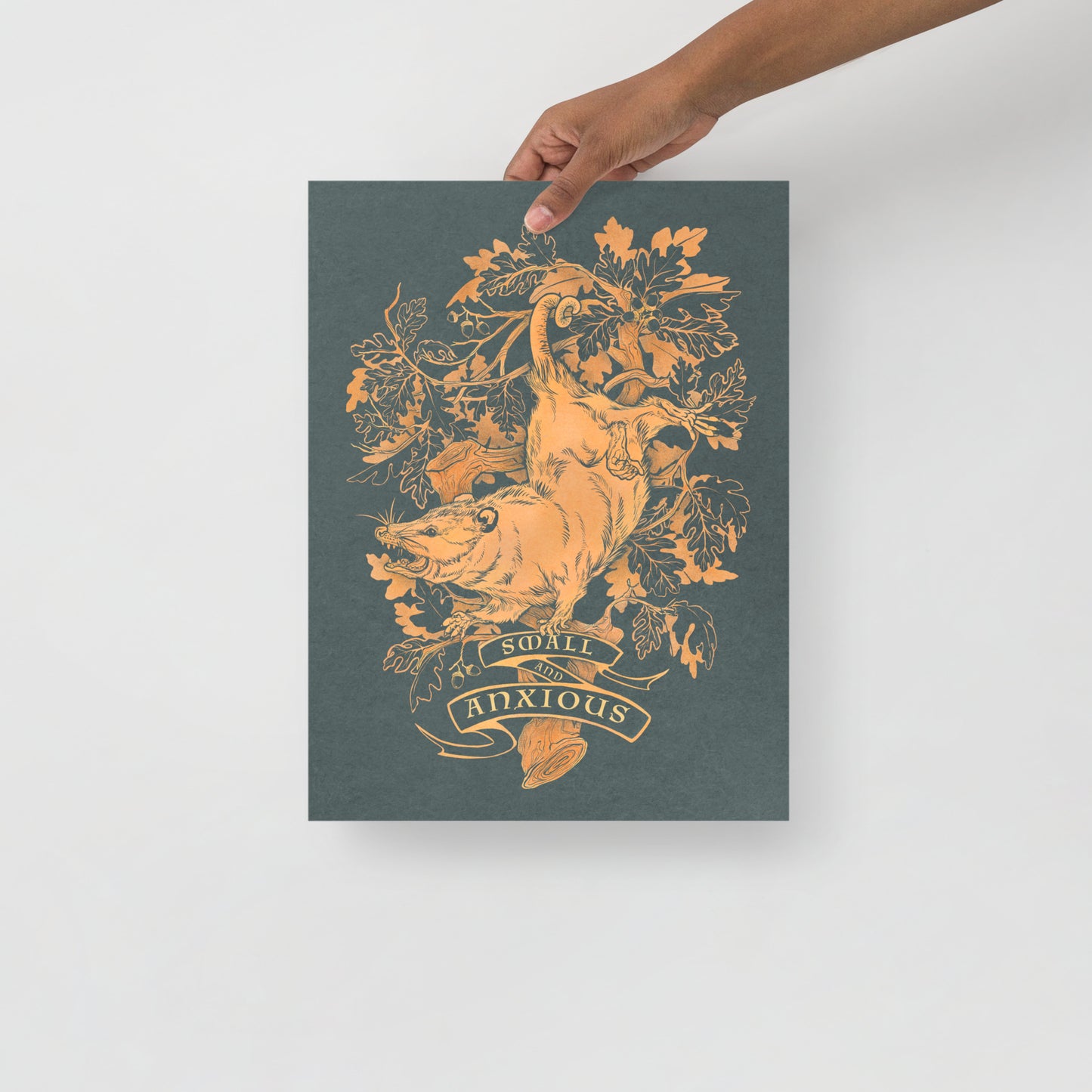 Small and Anxious: Print