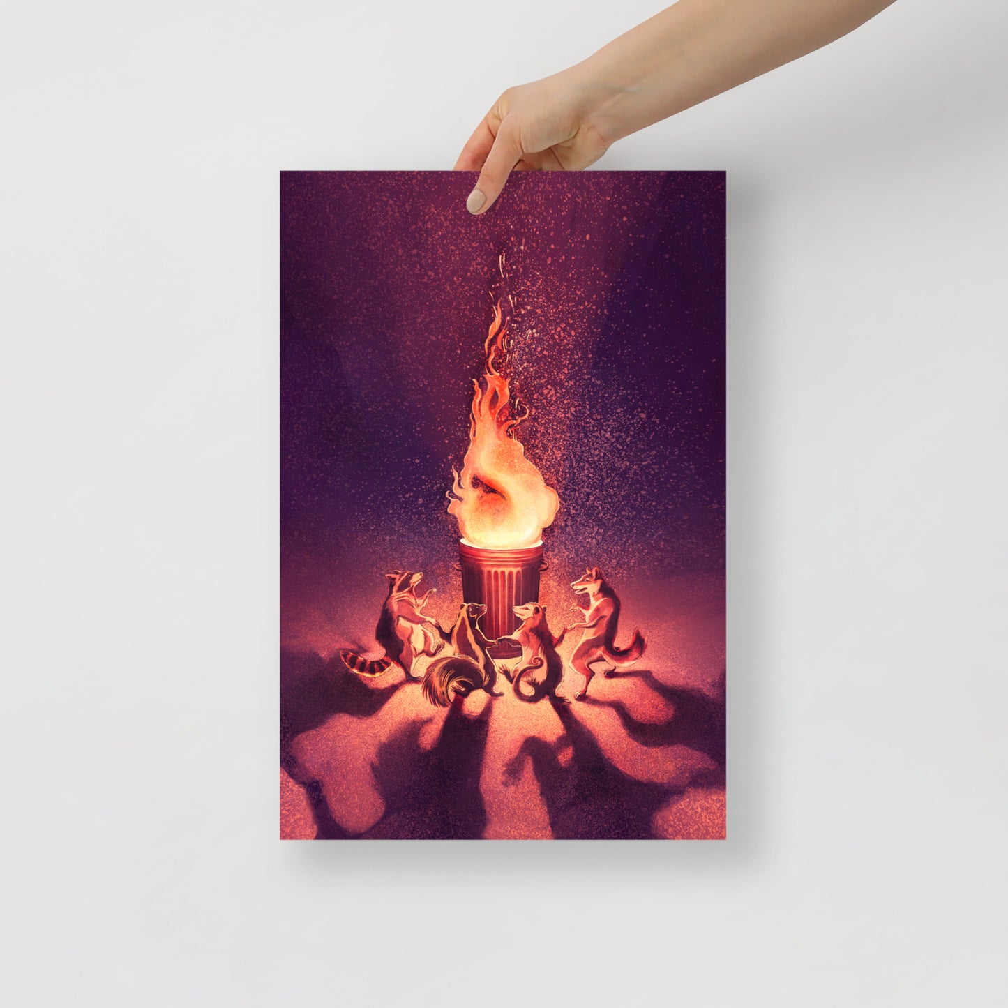 Trash Fire Dance: Print