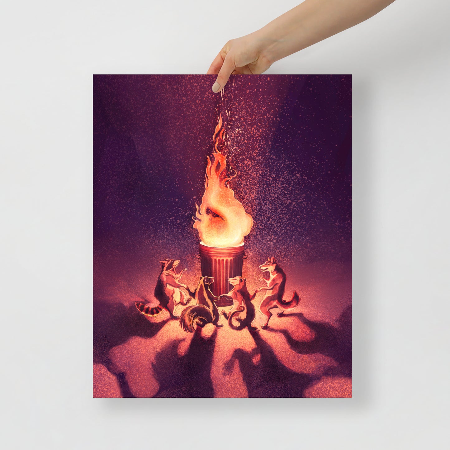 Trash Fire Dance: Print
