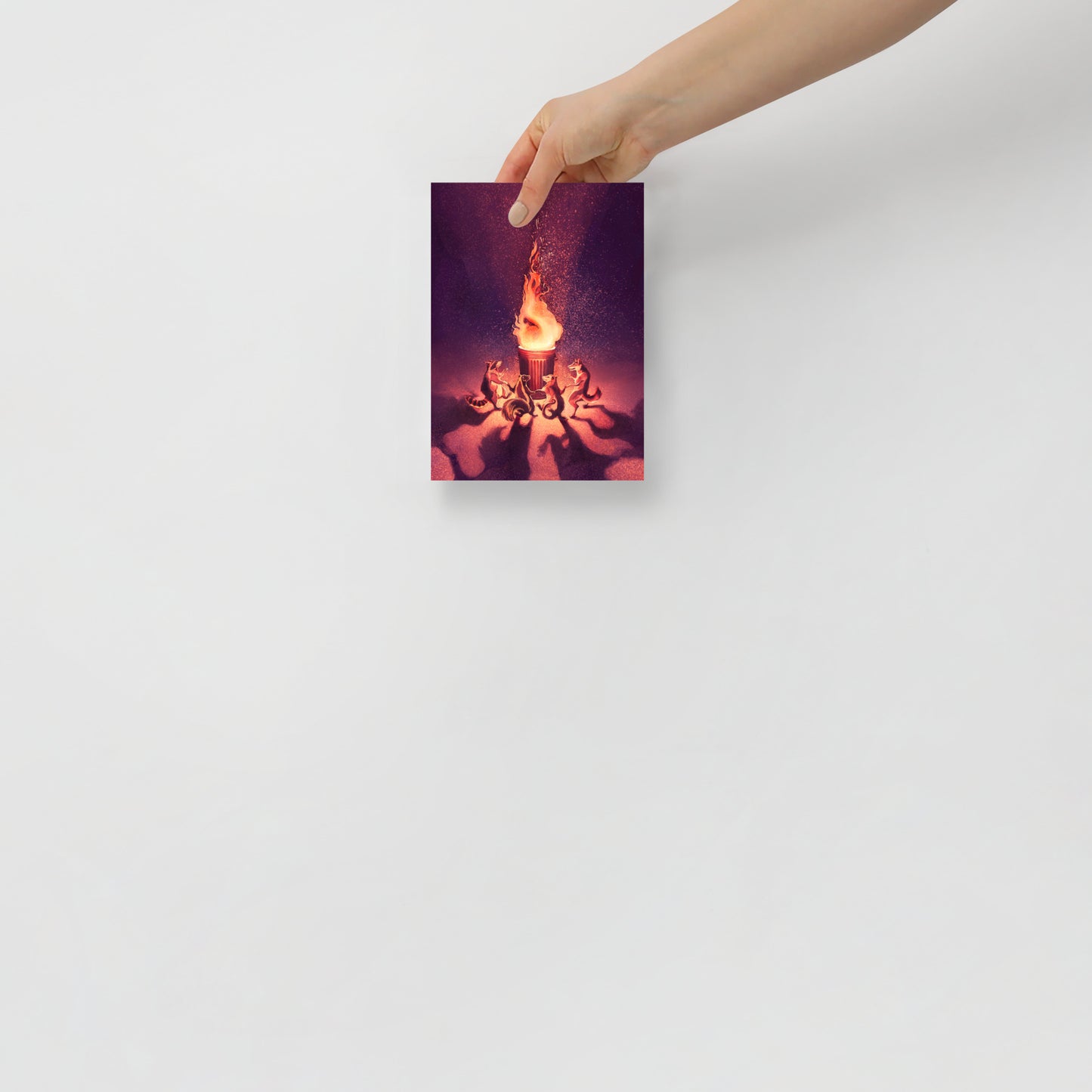 Trash Fire Dance: Print