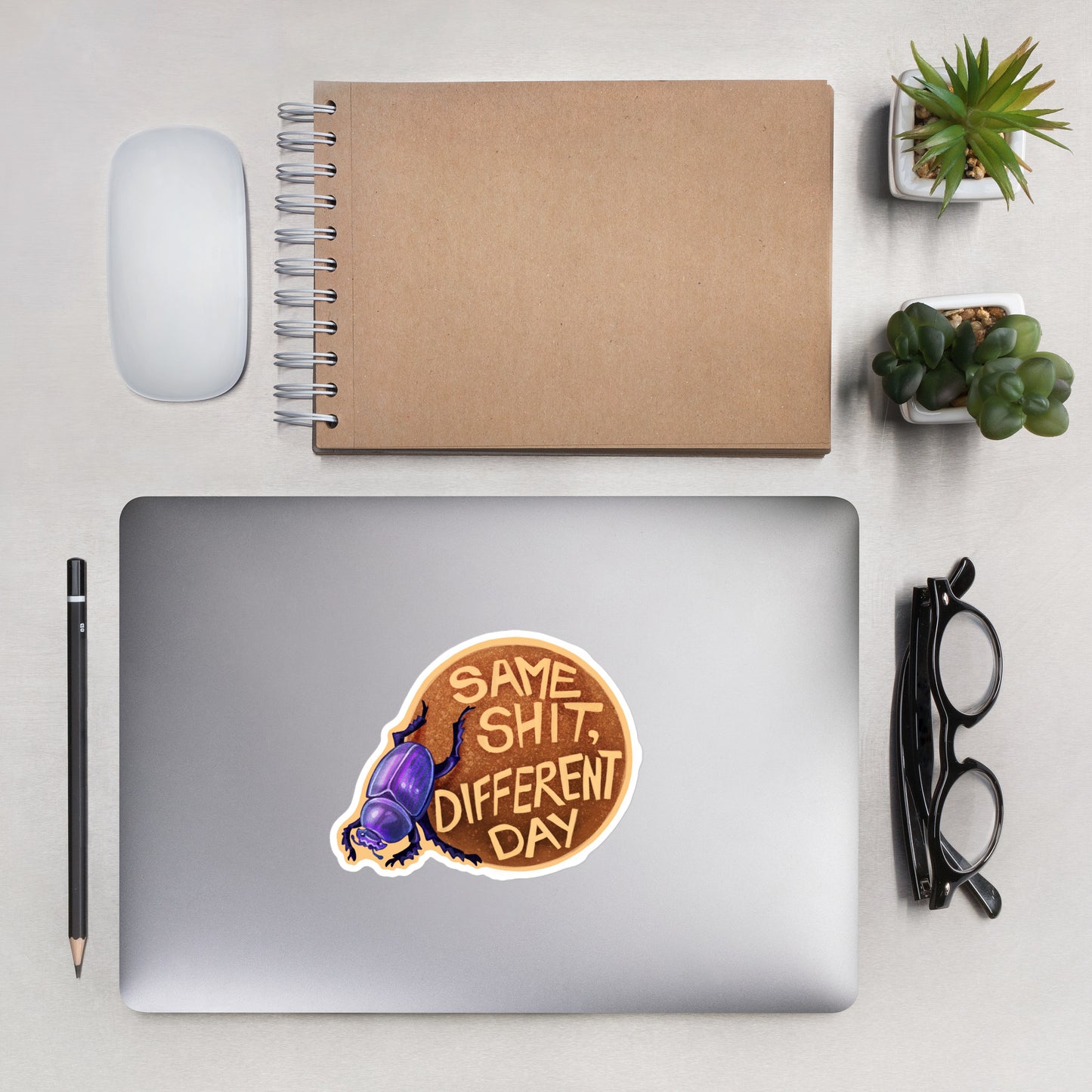 Sticker: Dung Beetle