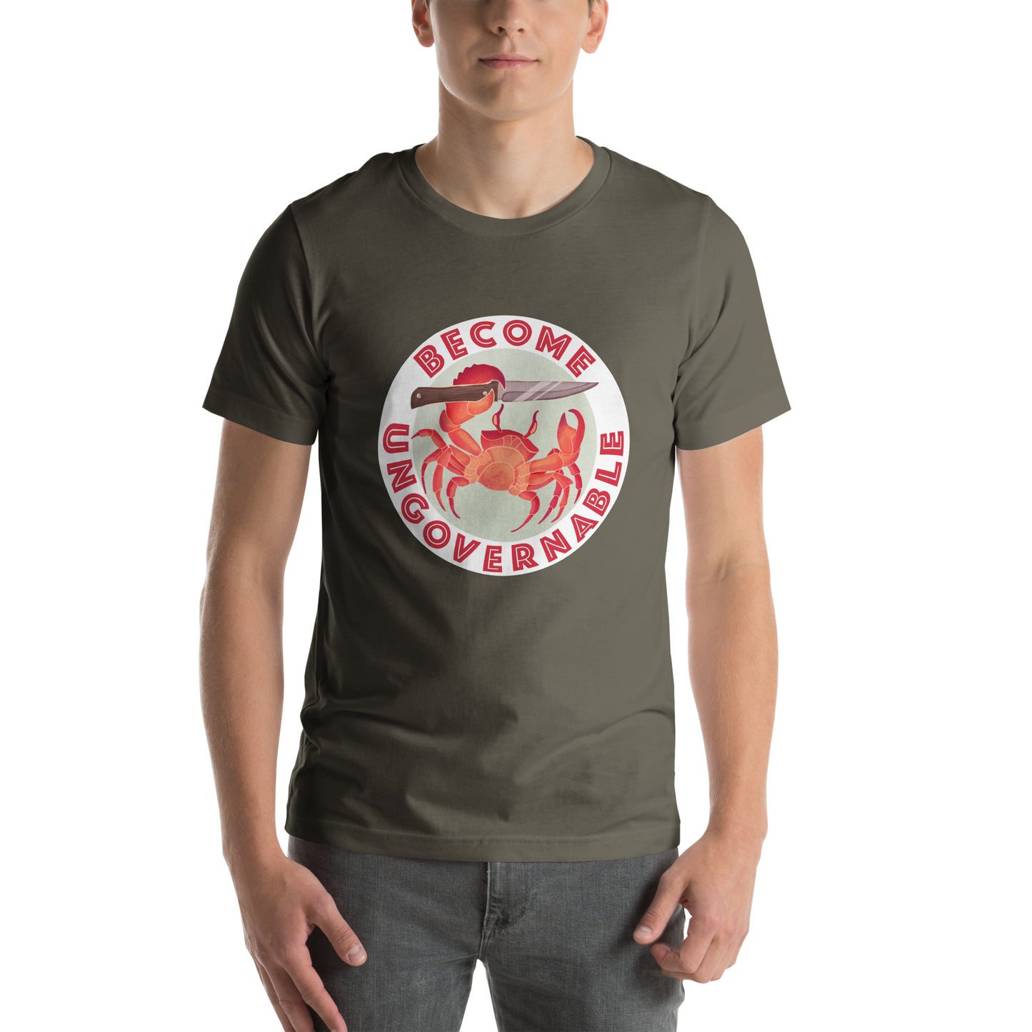 Unisex t-shirt- become ungovernable