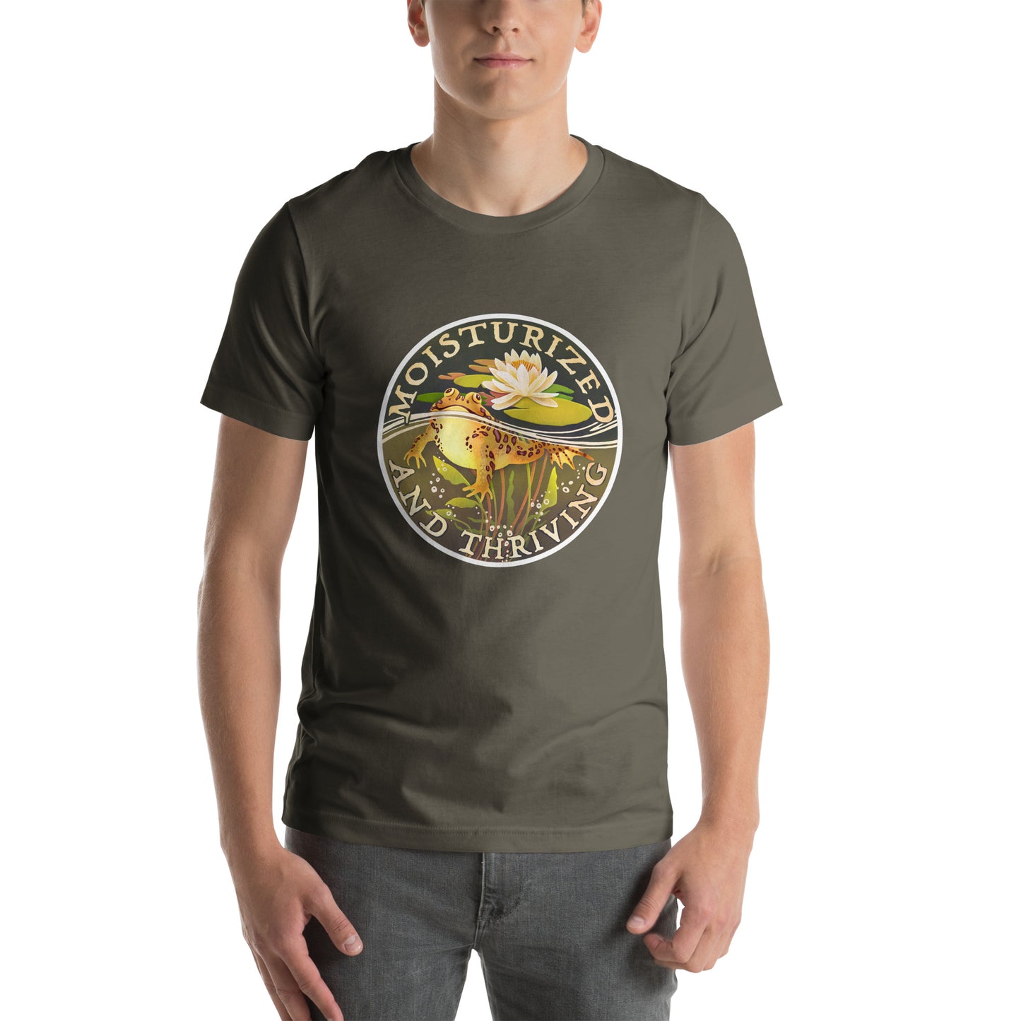 Unisex t-shirt: Frog