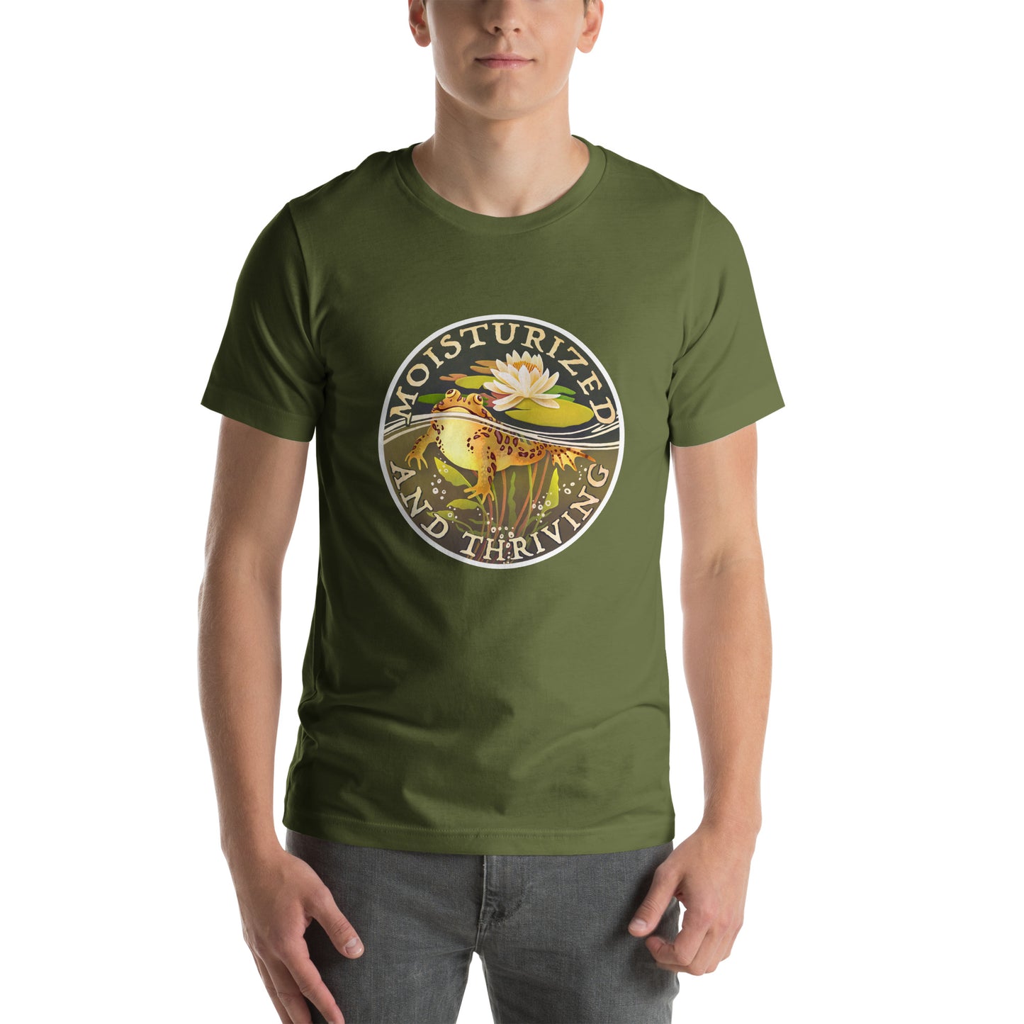 Unisex t-shirt: Frog