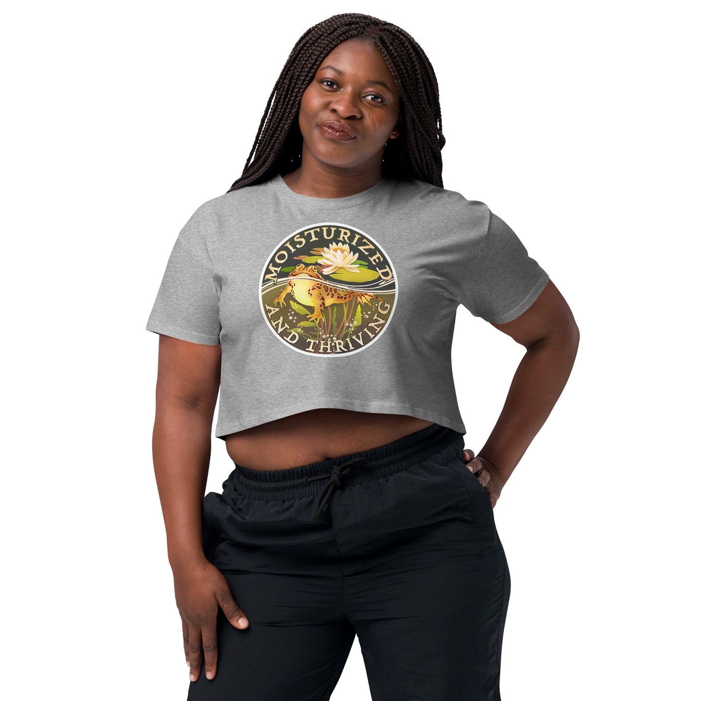 crop top- frog
