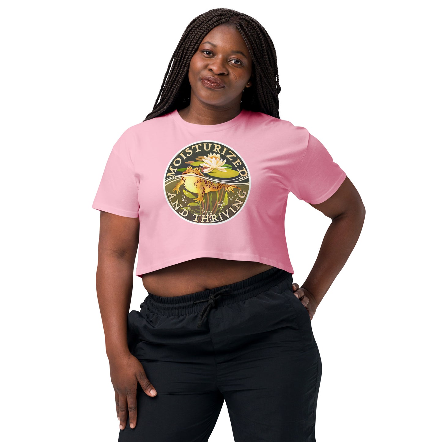 crop top- frog