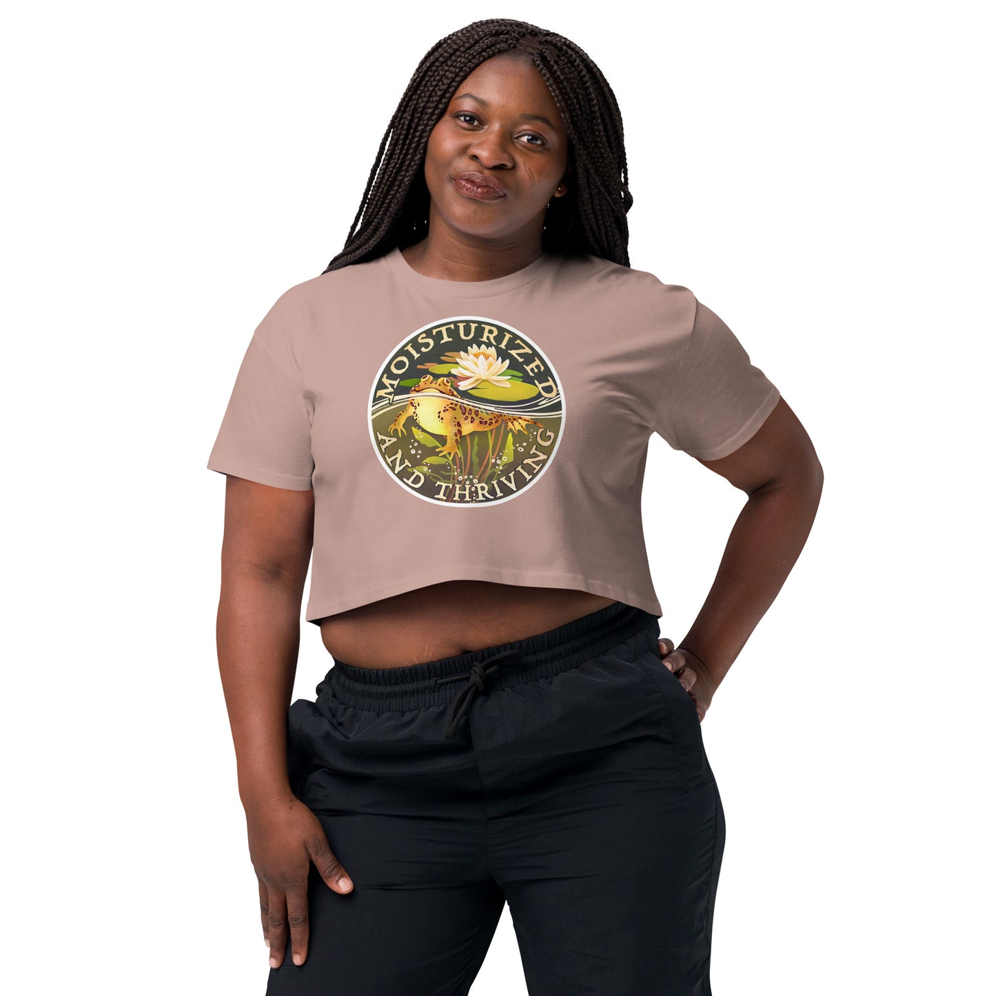 crop top- frog