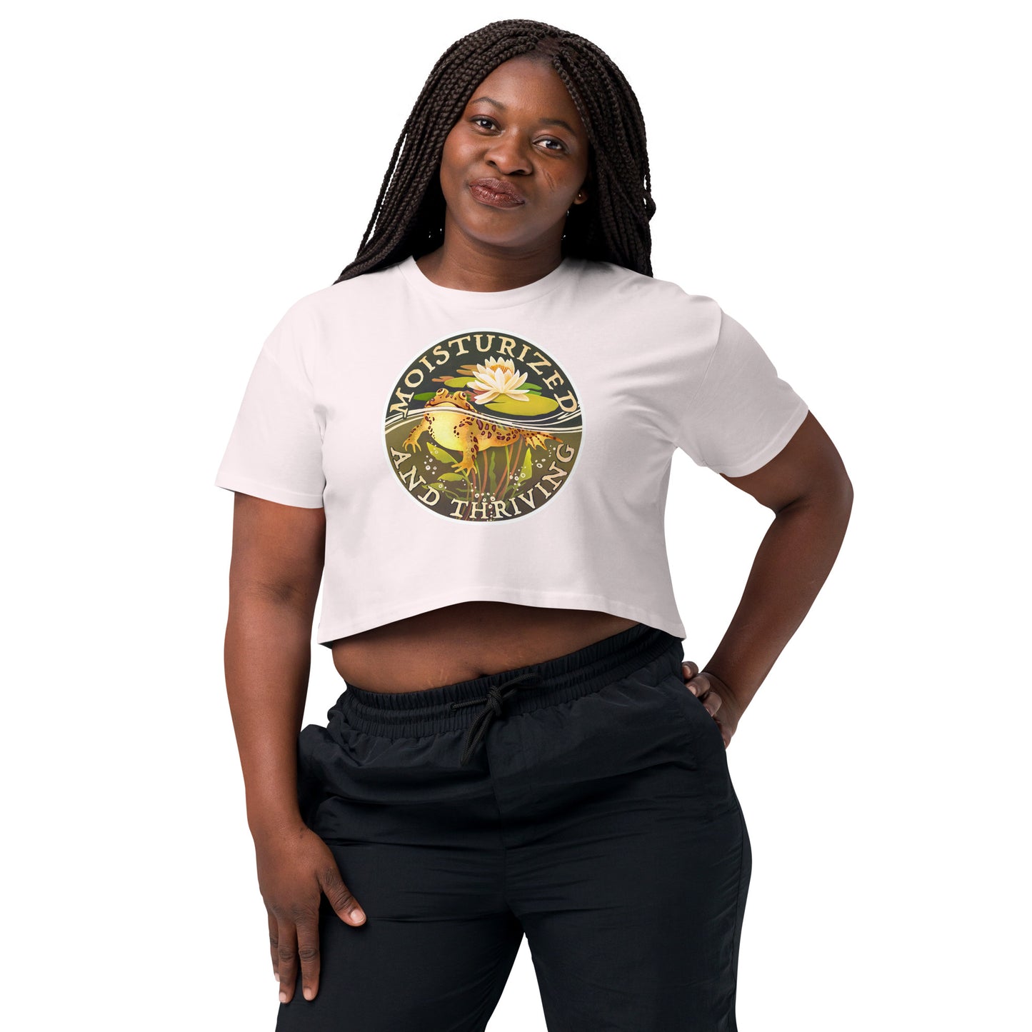 crop top- frog