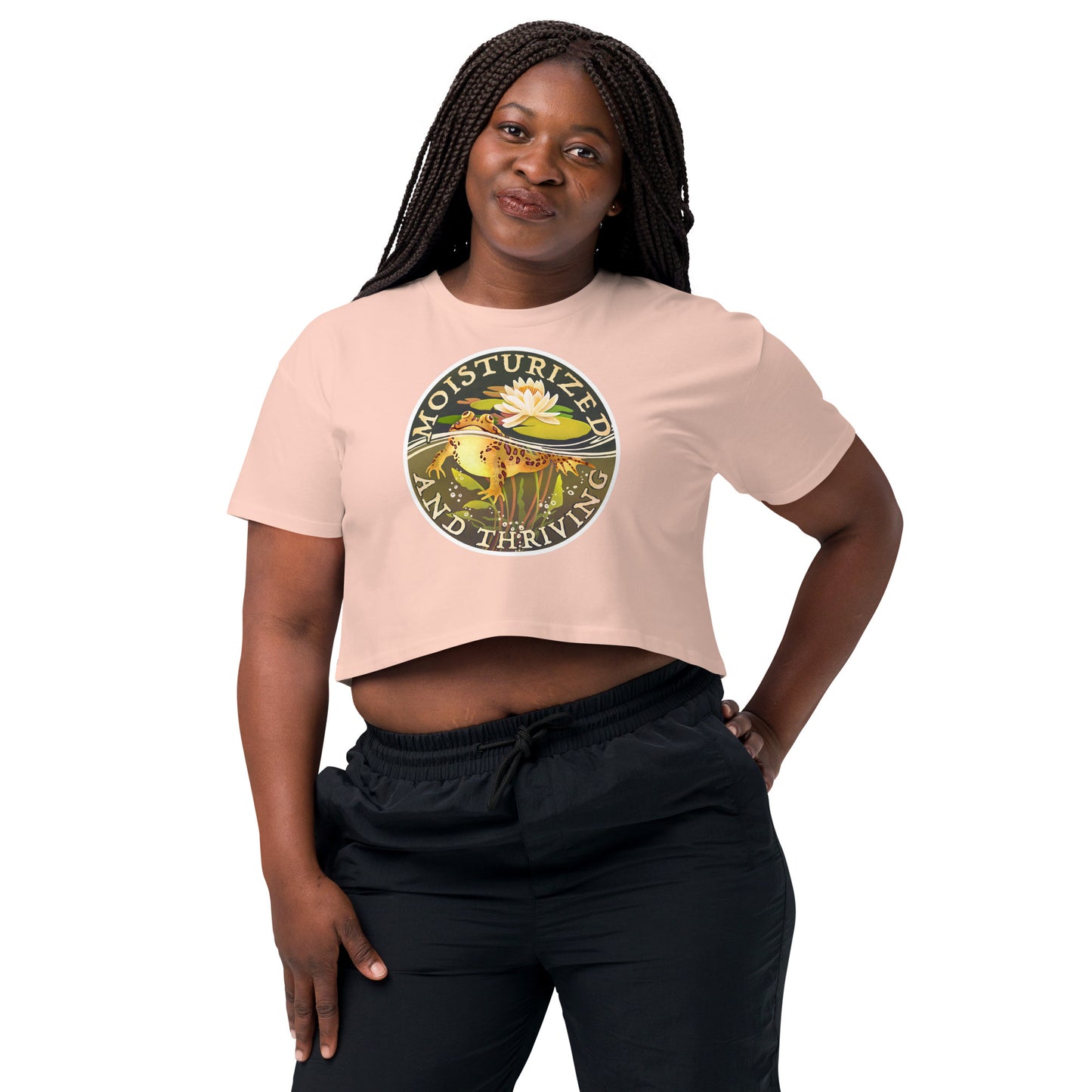 crop top- frog