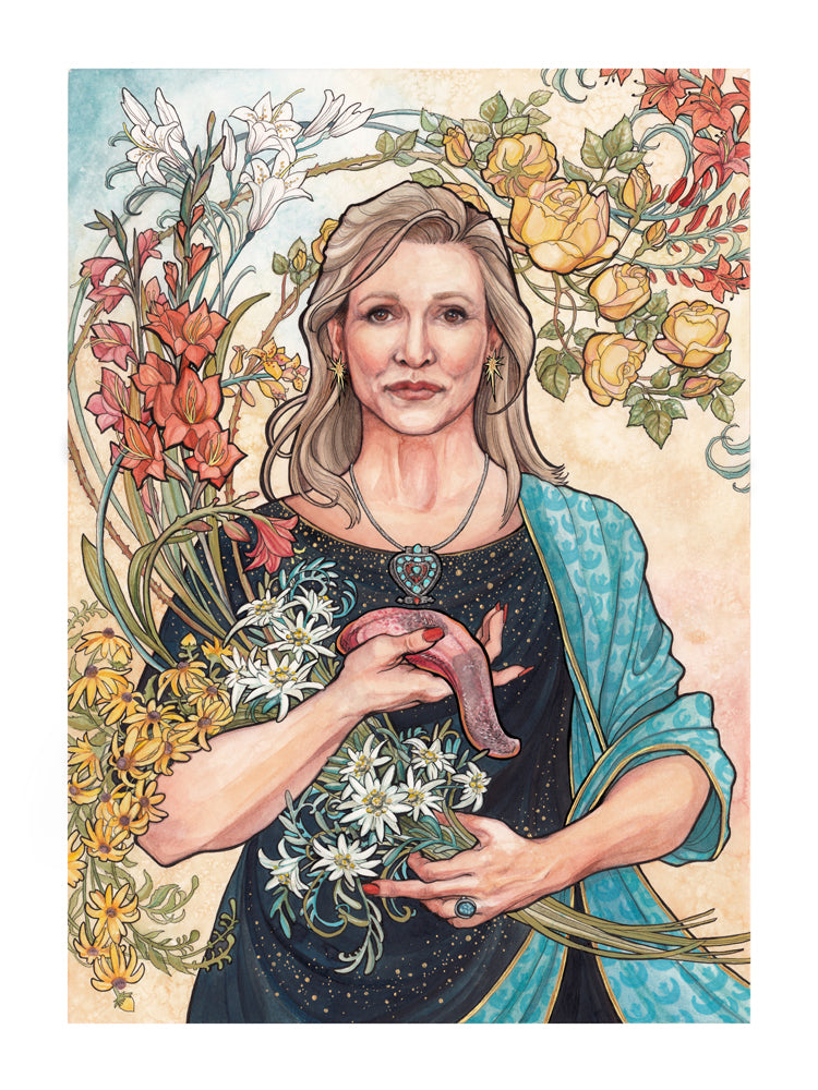 SPECIAL LIMITED GICLEE PRINT EDITION: Carrie and the Cow Tongue