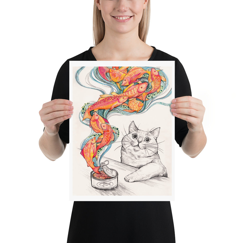 Wishes for Fishes: Print