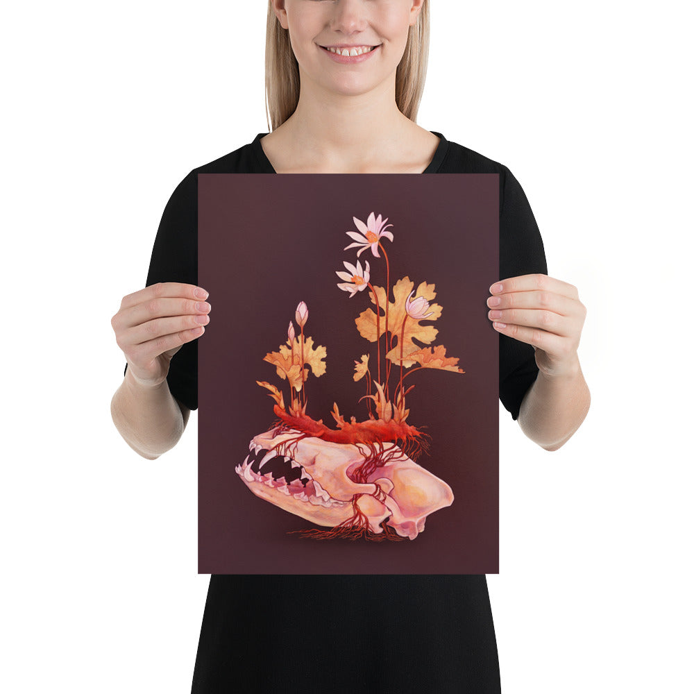 Bloodroot (Dark): Print