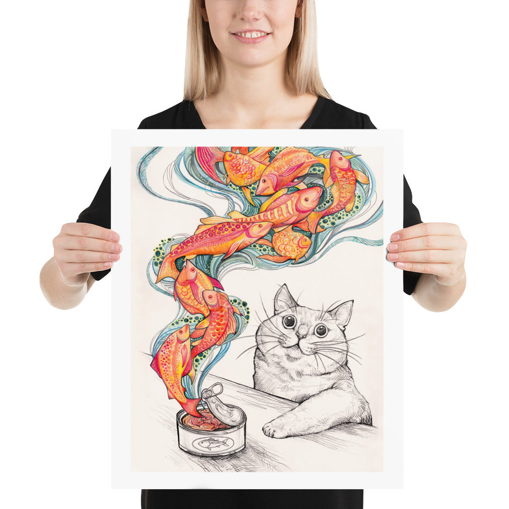 Wishes for Fishes: Print