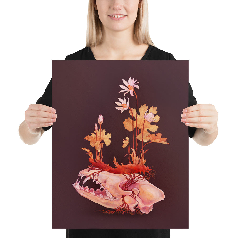 Bloodroot (Dark): Print