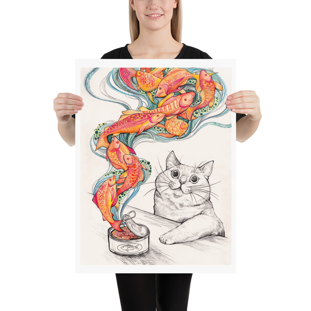 Wishes for Fishes: Print