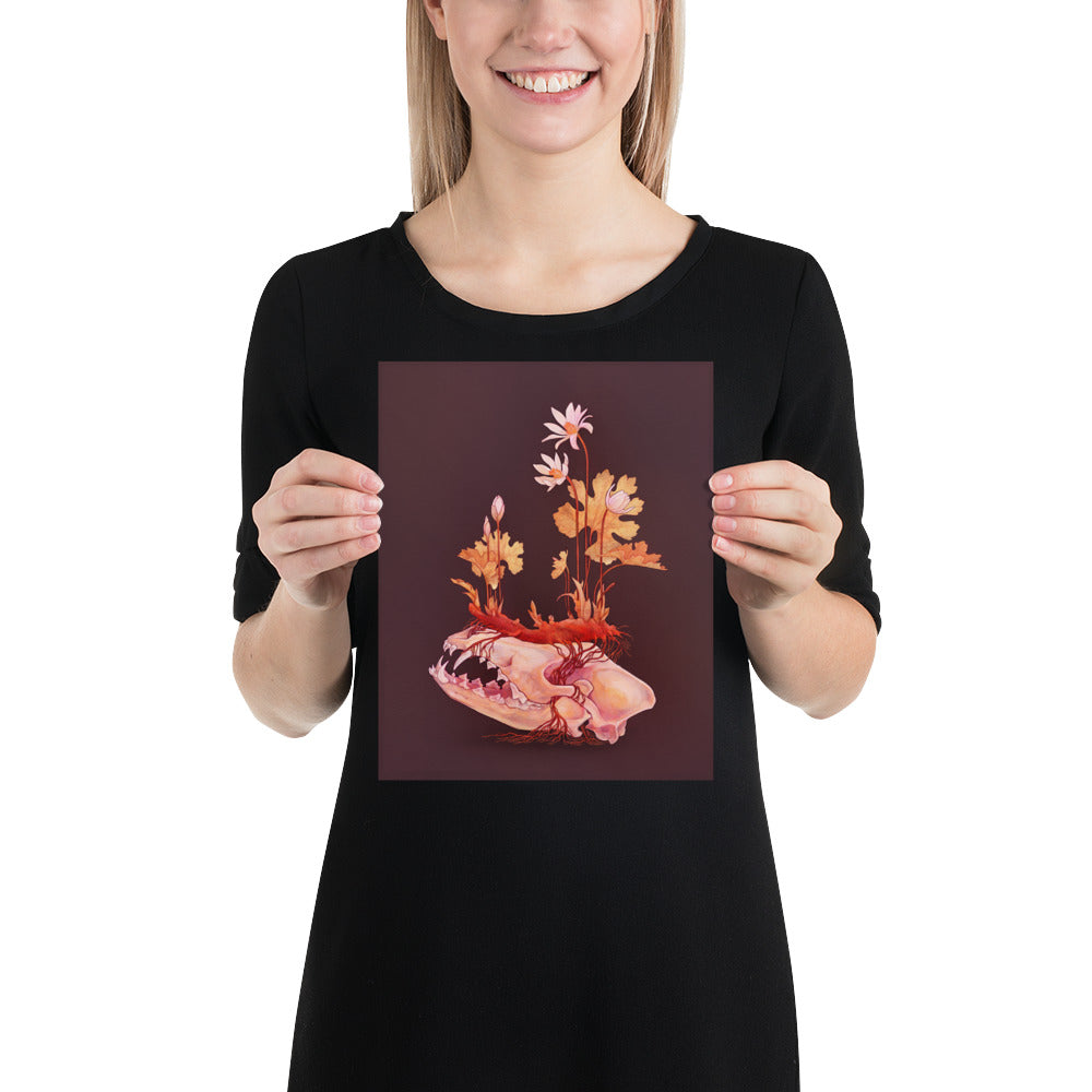 Bloodroot (Dark): Print