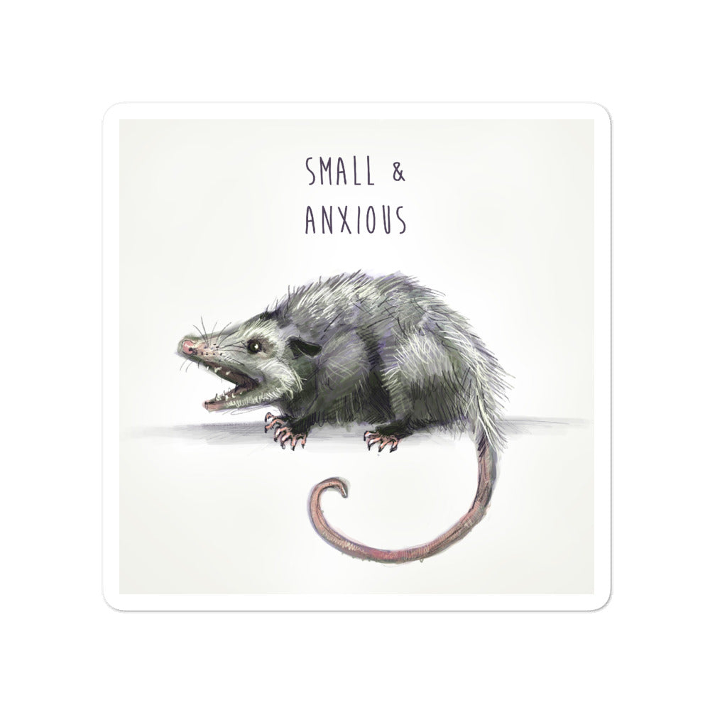 Sticker: Small & Anxious