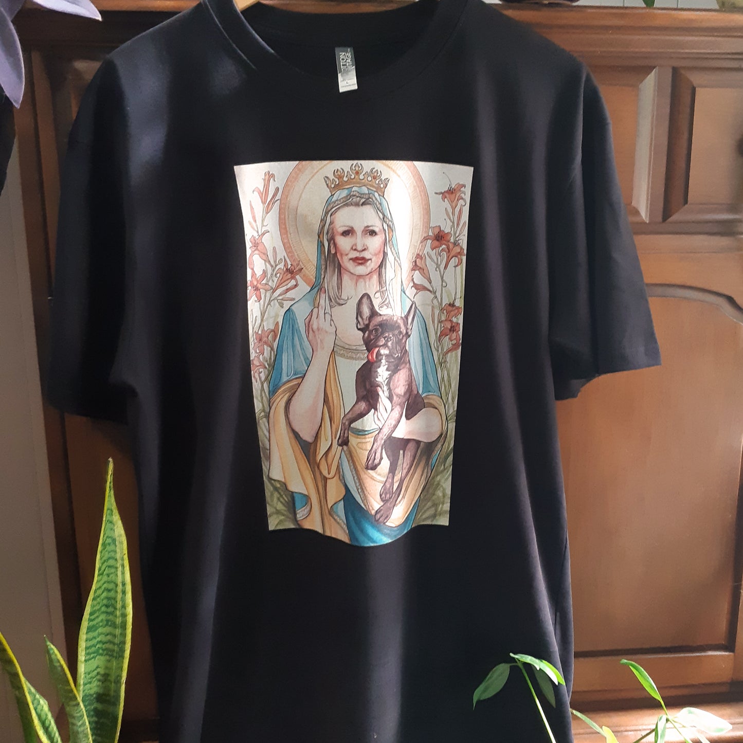 unisex heavyweight t-shirt: Blessed Rebel Queen
