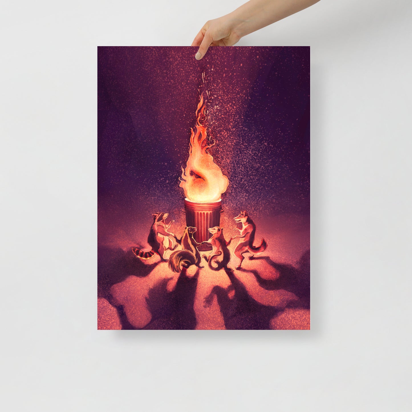 Trash Fire Dance: Print