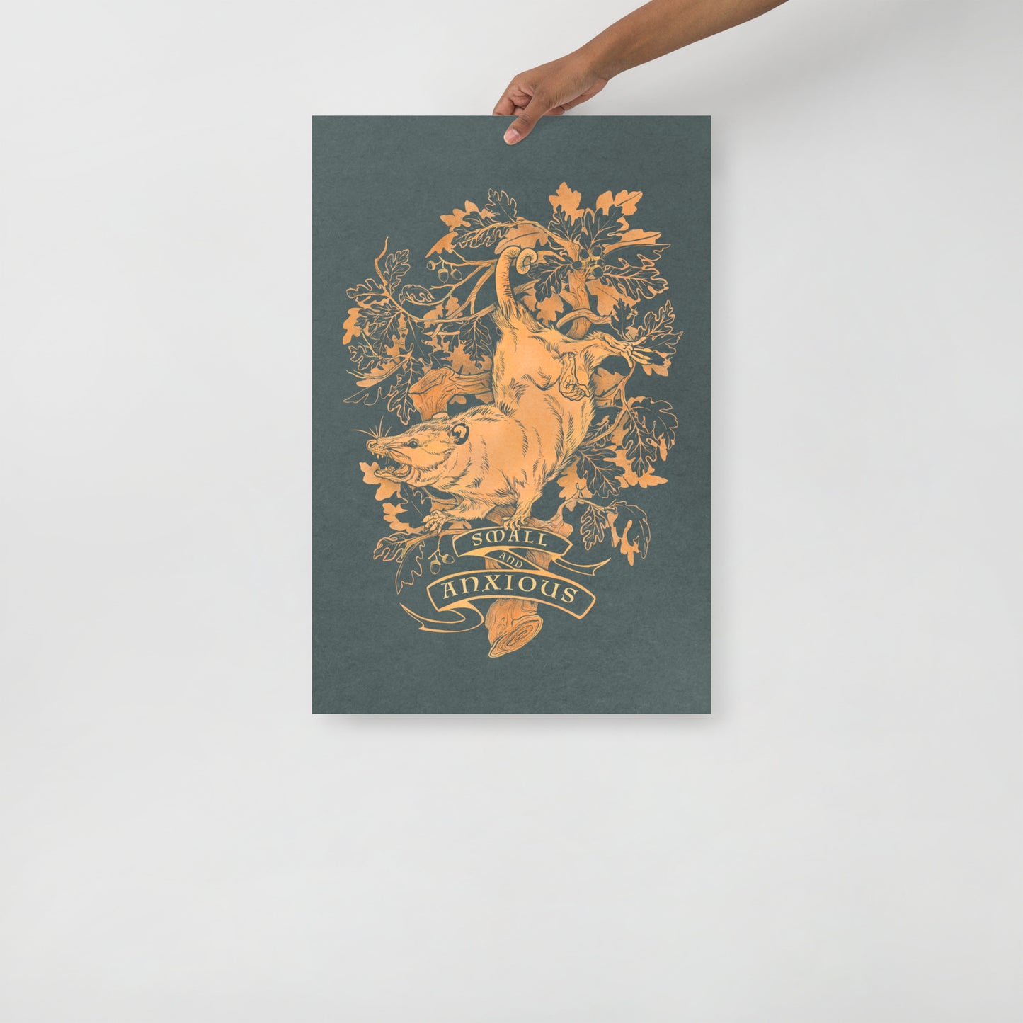 Small and Anxious: Print