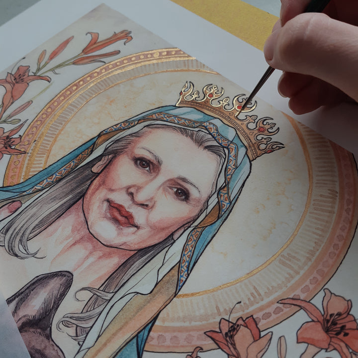 SPECIAL LIMITED GICLEE PRINT EDITION: Blessed Rebel Queen