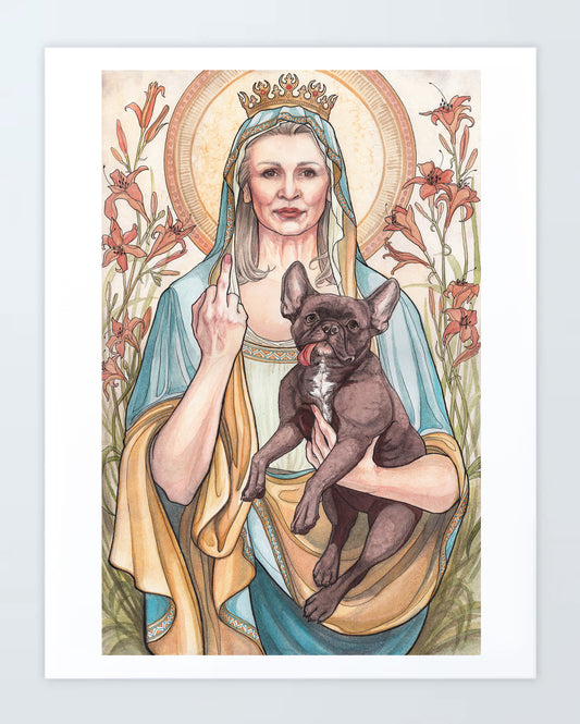 Blessed Rebel Queen: Print