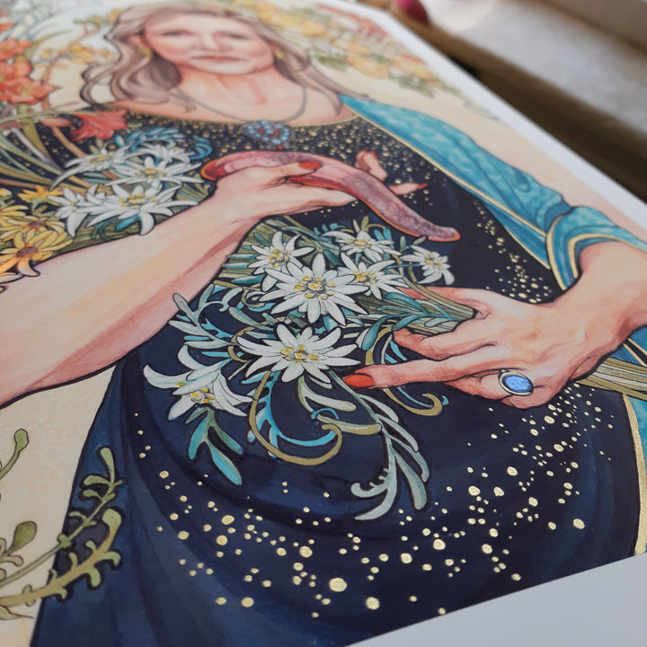 SPECIAL LIMITED GICLEE PRINT EDITION: Carrie and the Cow Tongue