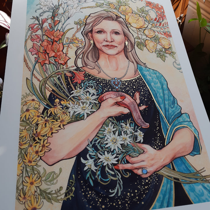 SPECIAL LIMITED GICLEE PRINT EDITION: Carrie and the Cow Tongue