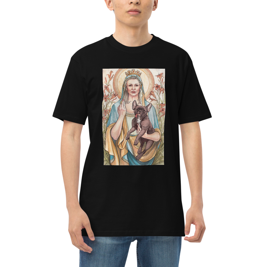 unisex heavyweight t-shirt: Blessed Rebel Queen